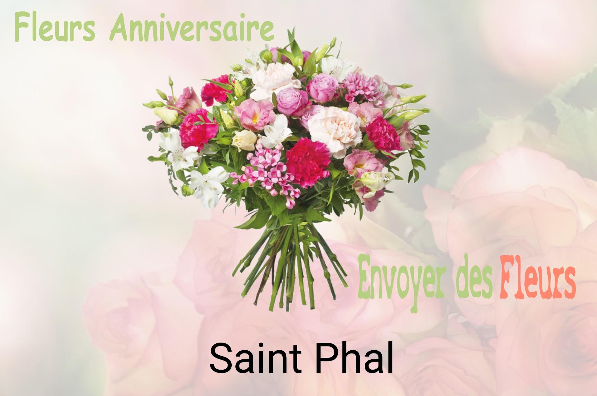Bouquet de fleurs d’anniversaire livré à Saint-Phal